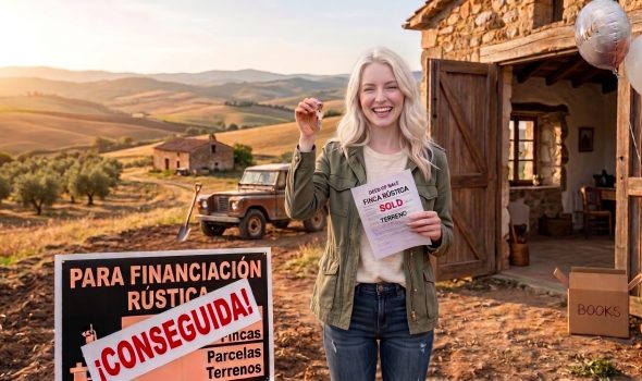 financiación para terreno rústico vendido con cosmofinance